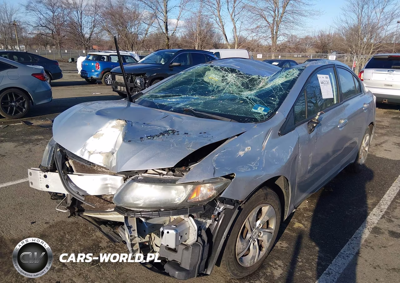 2014 Honda Civic Lx VIN:19XFB2F58EE202957 - 6