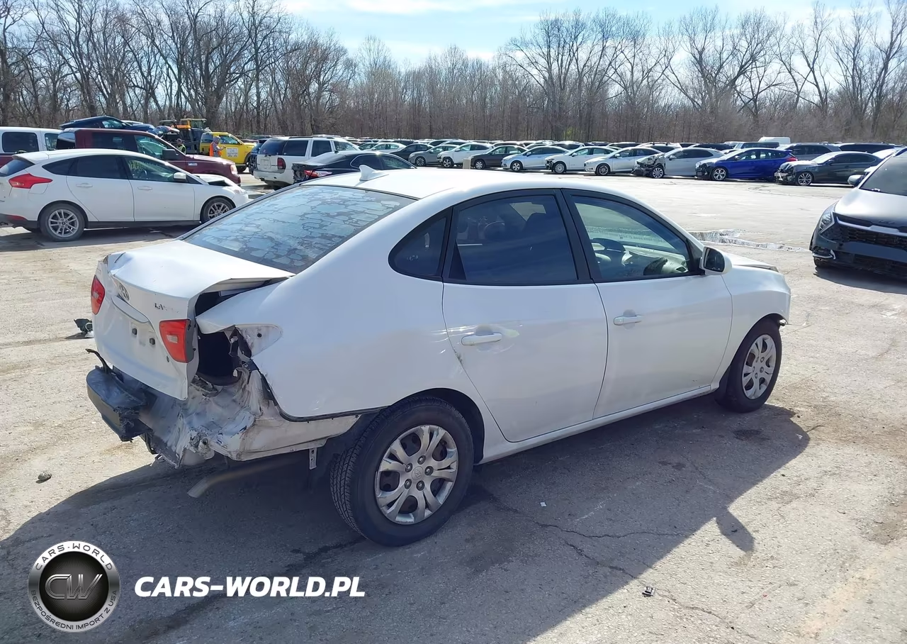 2010 Hyundai Elantra Gls VIN:KMHDU4AD4AU165215 - 4