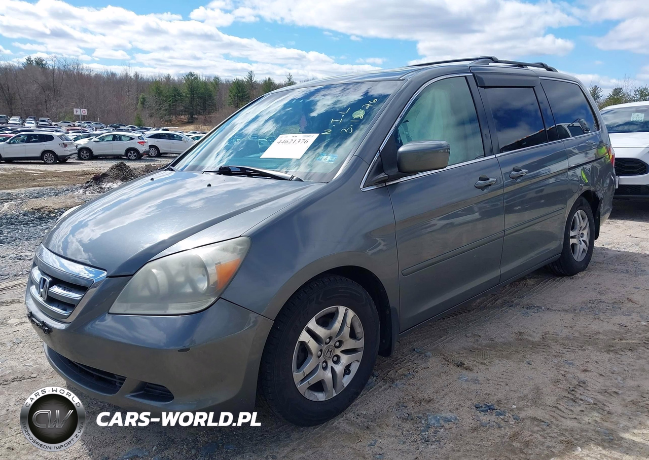 2007 Honda Odyssey Ex-L VIN:5FNRL38637B421070 - 2