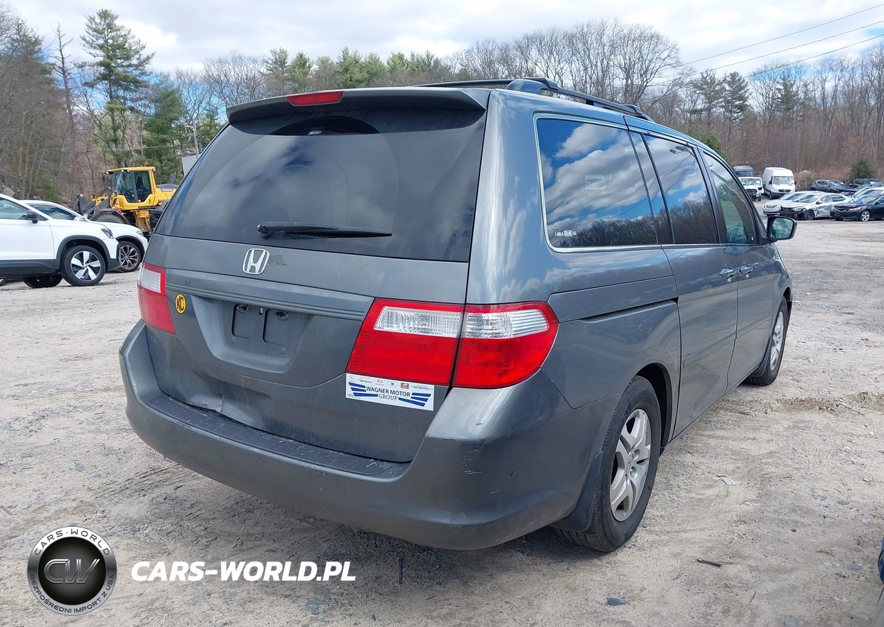 2007 Honda Odyssey Ex-L VIN:5FNRL38637B421070 - 4
