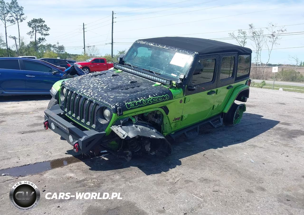 2018 Jeep Wrangler Unlimited Rubicon 4X4 VIN:1C4HJXFG4JW259635 - 2