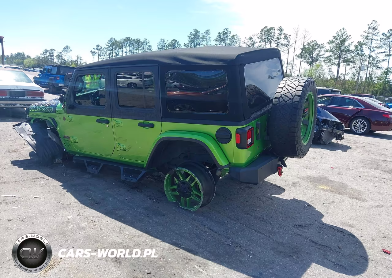 2018 Jeep Wrangler Unlimited Rubicon 4X4 VIN:1C4HJXFG4JW259635 - 3