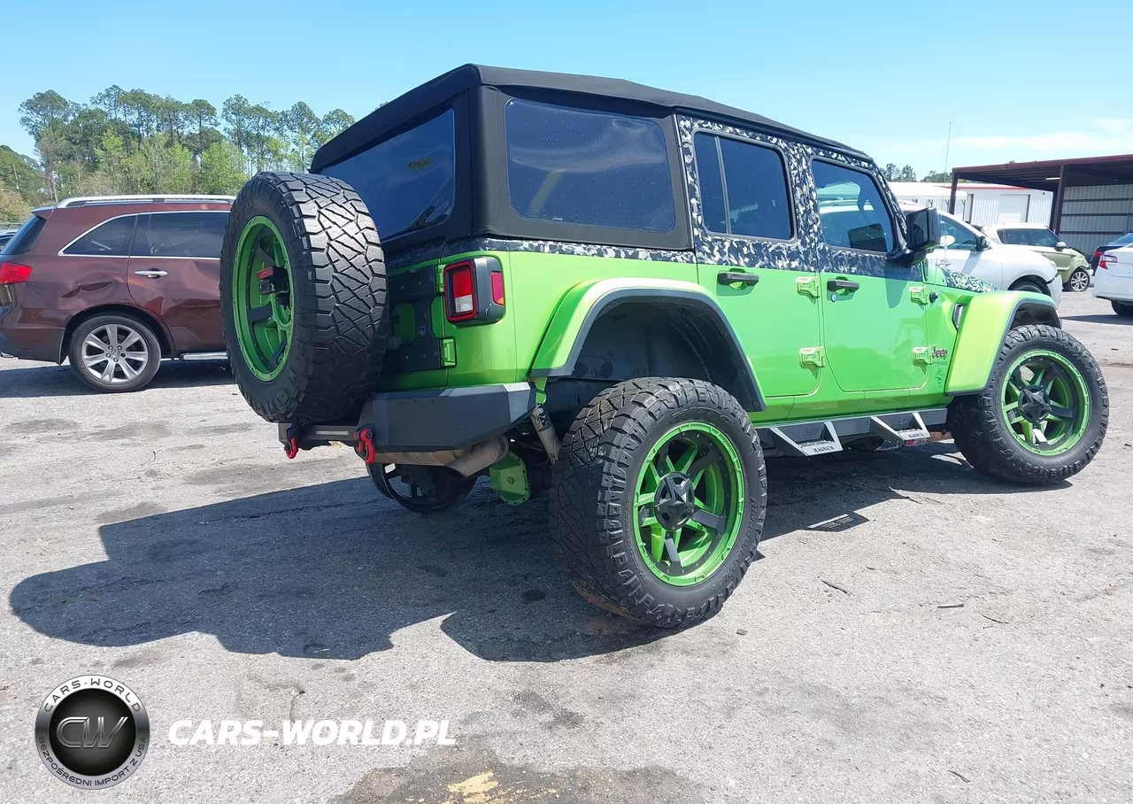 2018 Jeep Wrangler Unlimited Rubicon 4X4 VIN:1C4HJXFG4JW259635 - 4