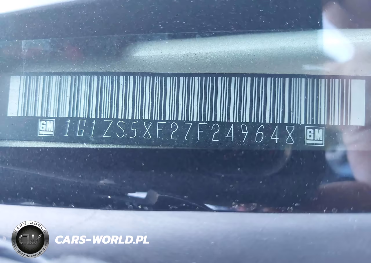 2007 Chevrolet Malibu Ls VIN:1G1ZS58F27F249648 - 9