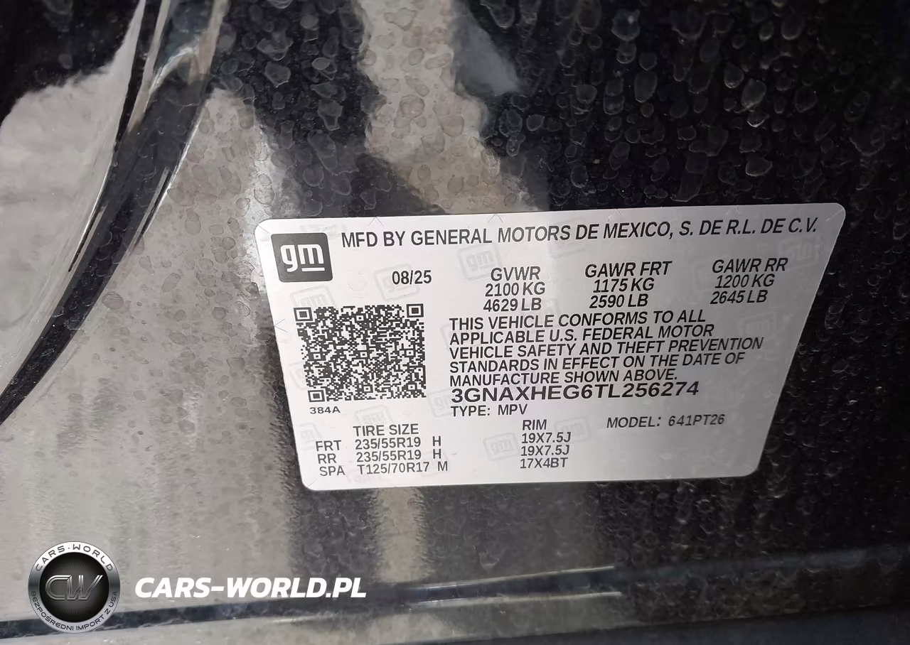 2026 Chevrolet Equinox Fwd Lt VIN:3GNAXHEG6TL256274 - 9