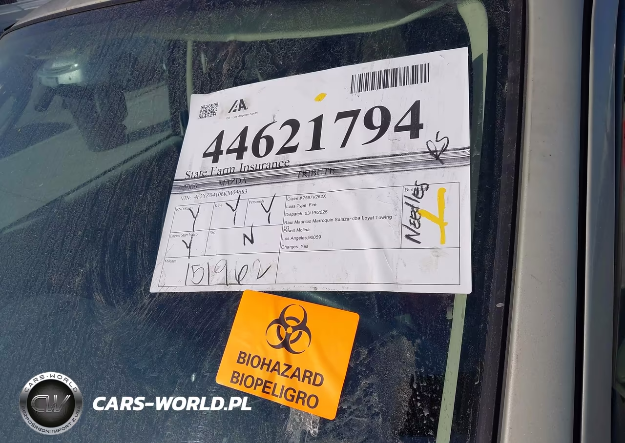 2006 Mazda Tribute S VIN:4F2YZ04106KM04683 - 12