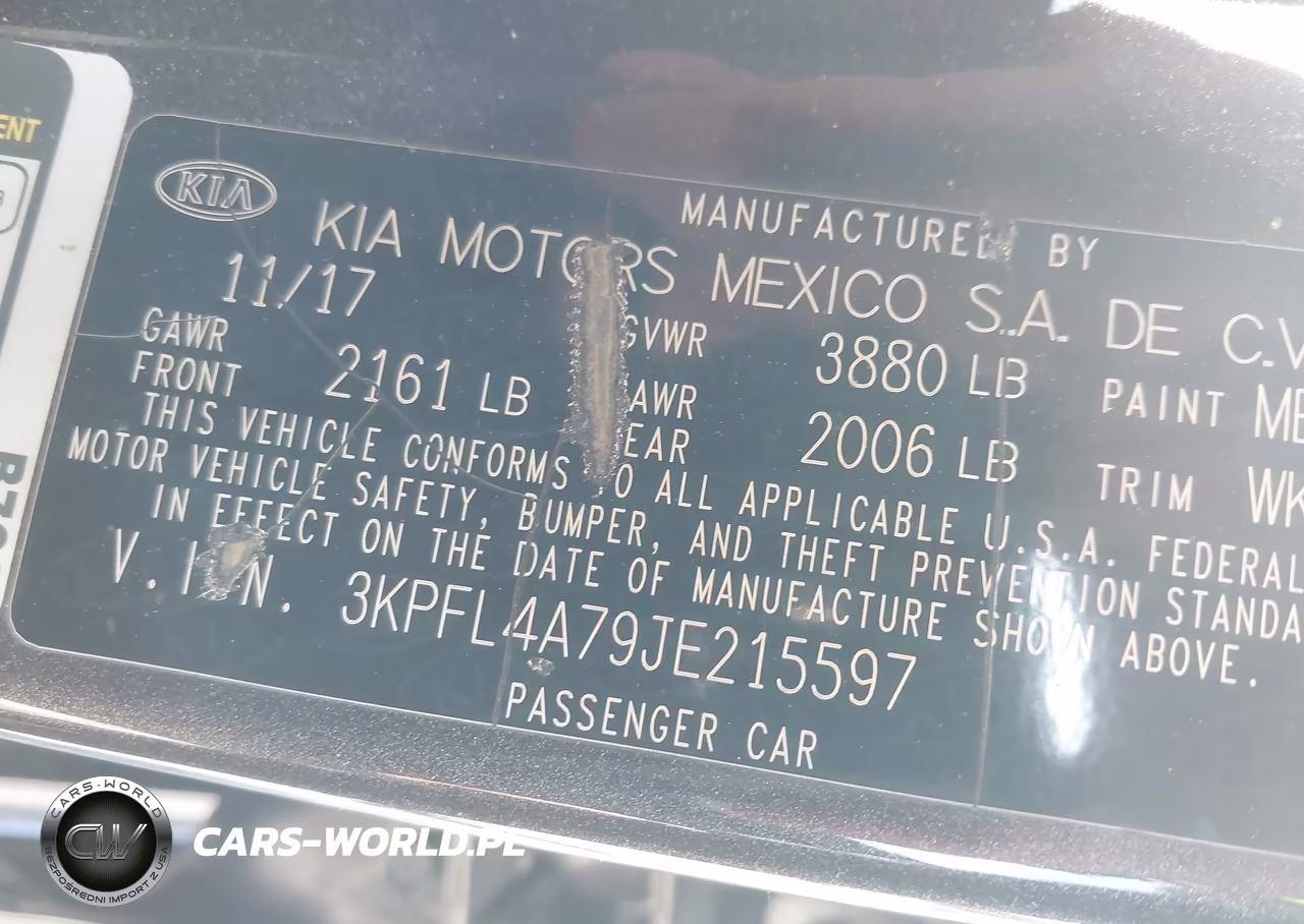 2018 Kia Forte Lx VIN:3KPFL4A79JE215597 - 9