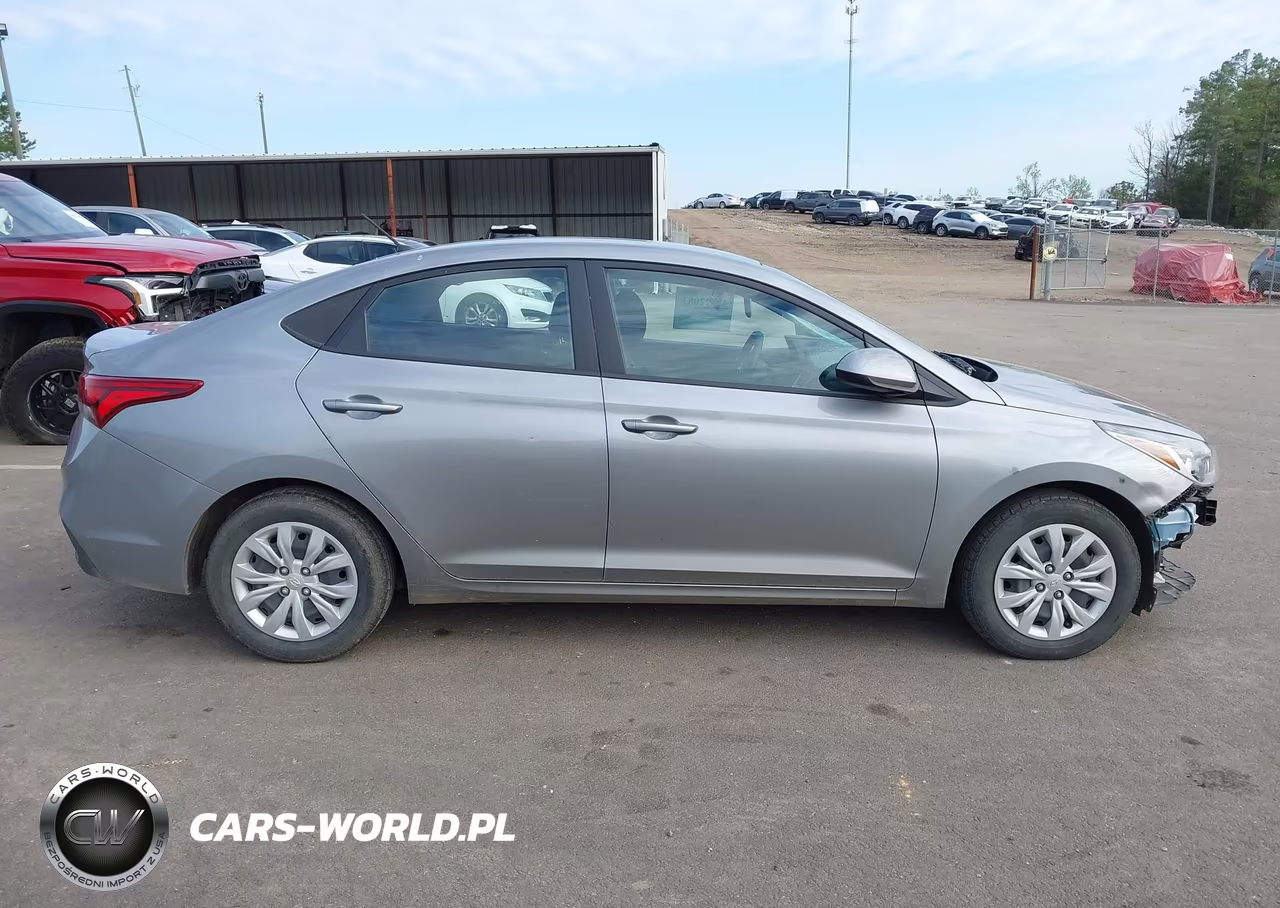 2022 Hyundai Accent Se VIN:3KPC24A63NE164357 - 14