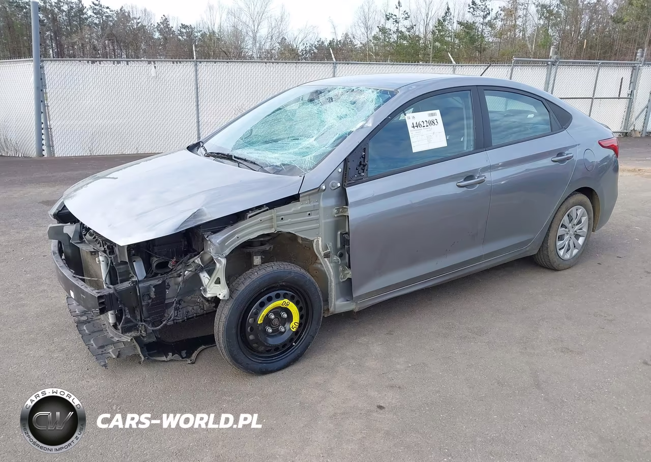 2022 Hyundai Accent Se VIN:3KPC24A63NE164357 - 2