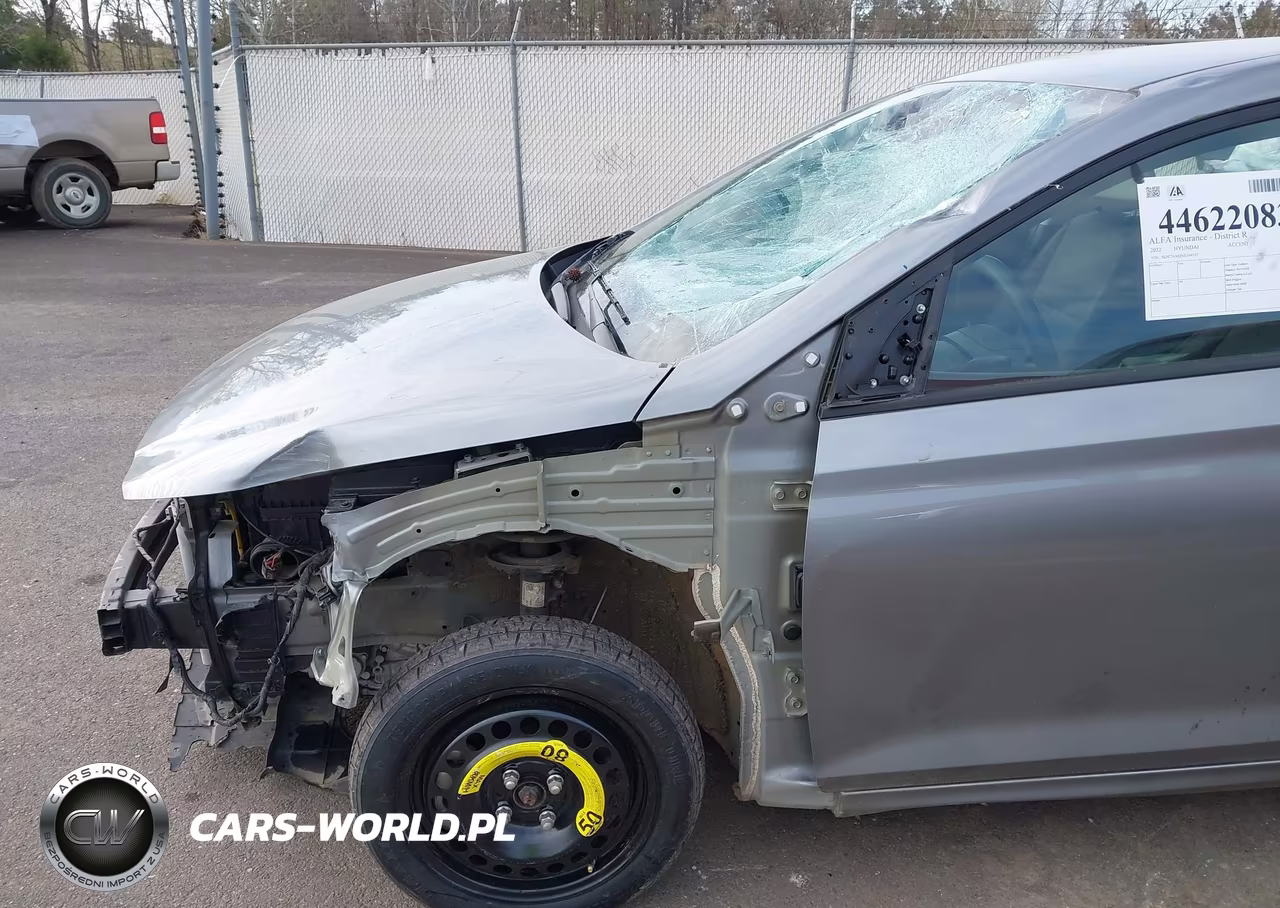 2022 Hyundai Accent Se VIN:3KPC24A63NE164357 - 6