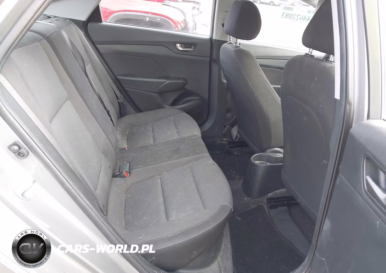 2022 Hyundai Accent Se VIN:3KPC24A63NE164357 - 8