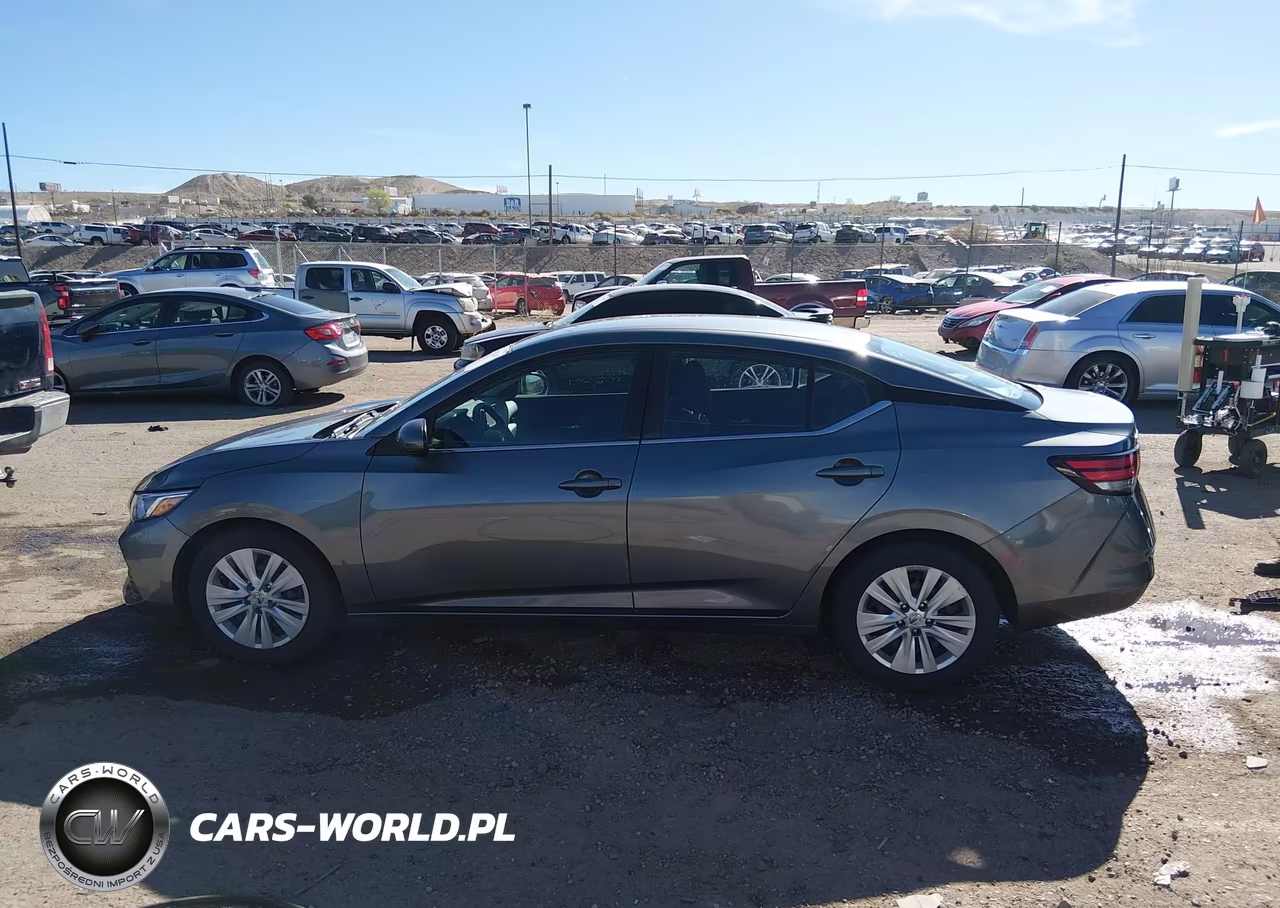 2022 Nissan Sentra S Xtronic Cvt VIN:3N1AB8BV4NY261654 - 14