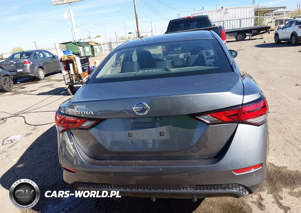 2022 Nissan Sentra S Xtronic Cvt VIN:3N1AB8BV4NY261654 - 16