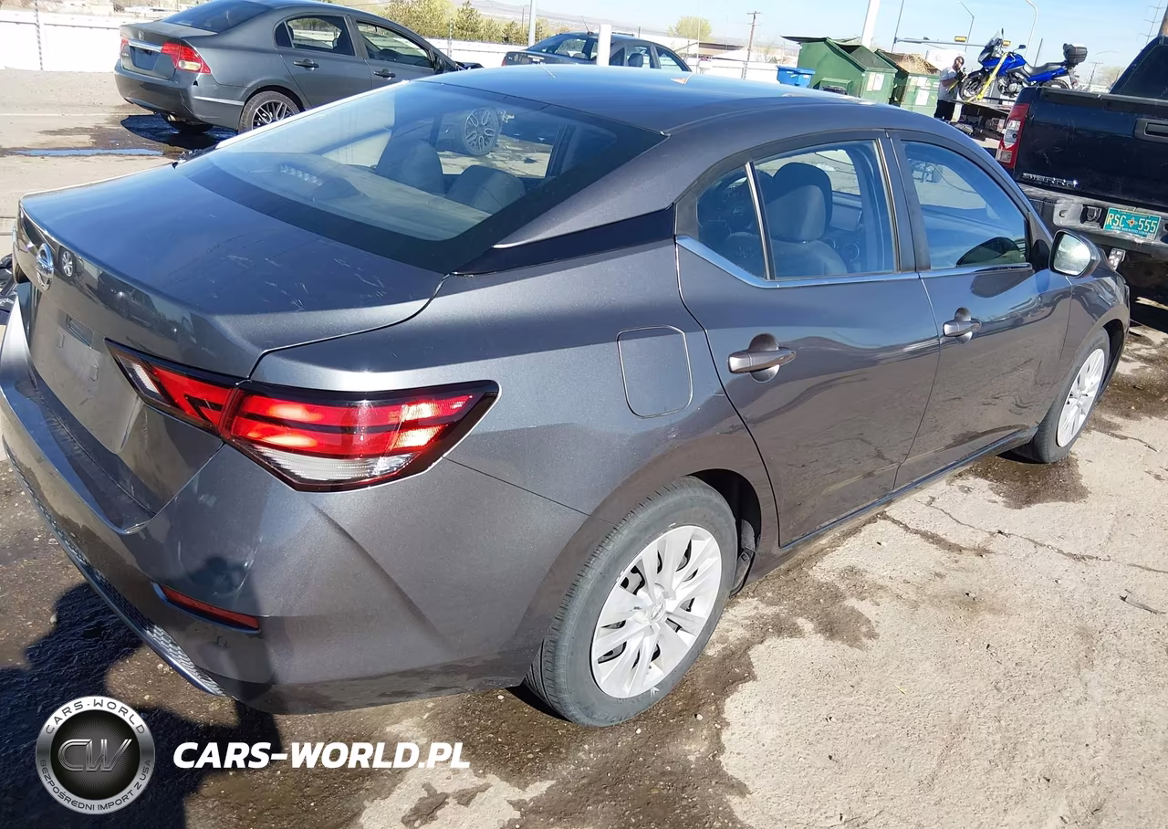 2022 Nissan Sentra S Xtronic Cvt VIN:3N1AB8BV4NY261654 - 17