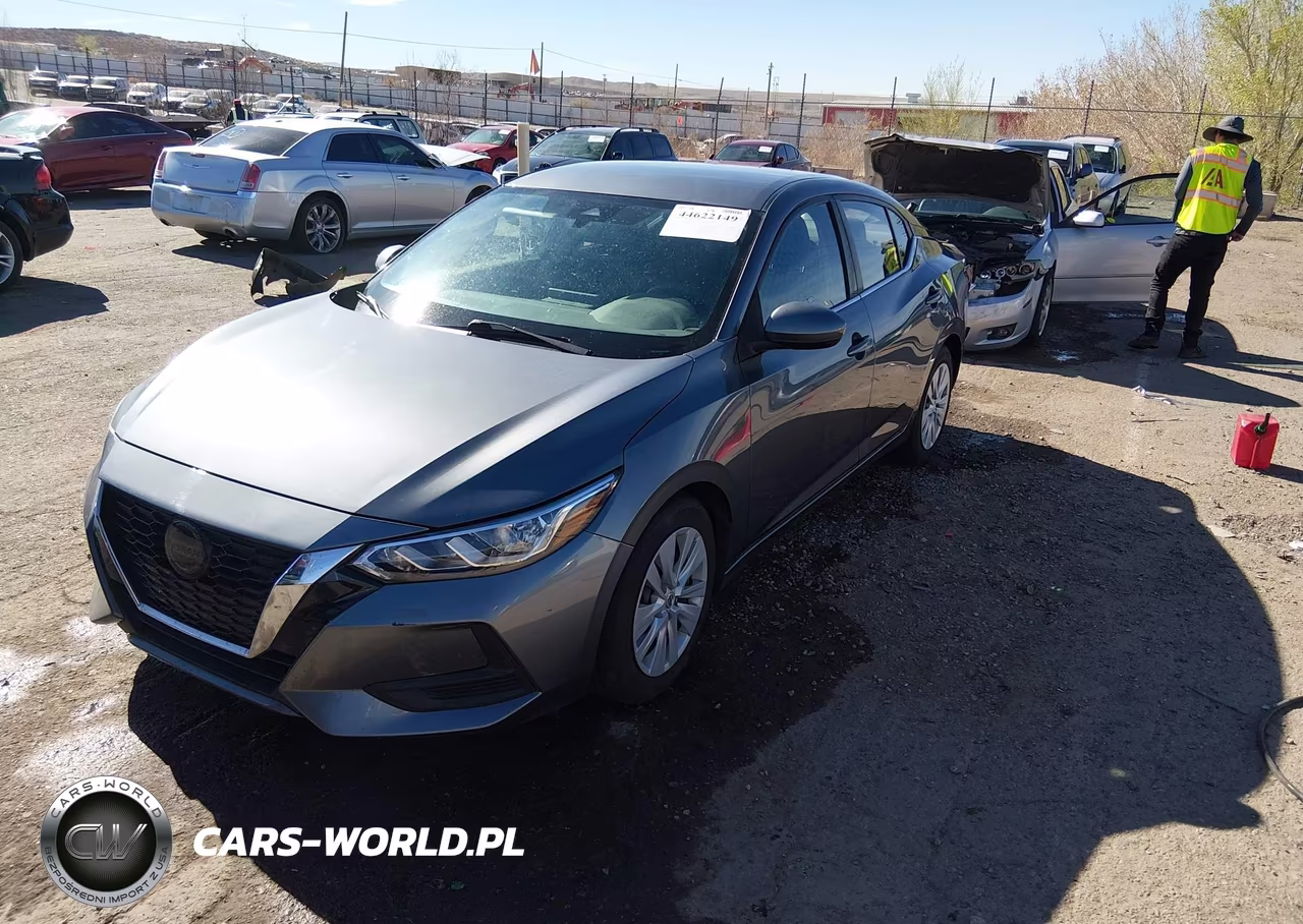 2022 Nissan Sentra S Xtronic Cvt VIN:3N1AB8BV4NY261654 - 2