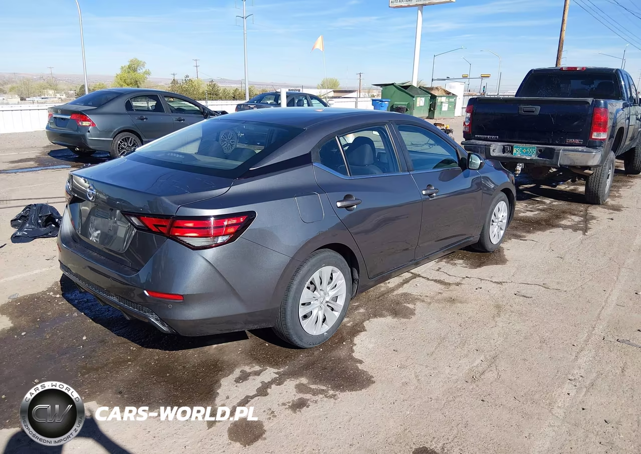 2022 Nissan Sentra S Xtronic Cvt VIN:3N1AB8BV4NY261654 - 4