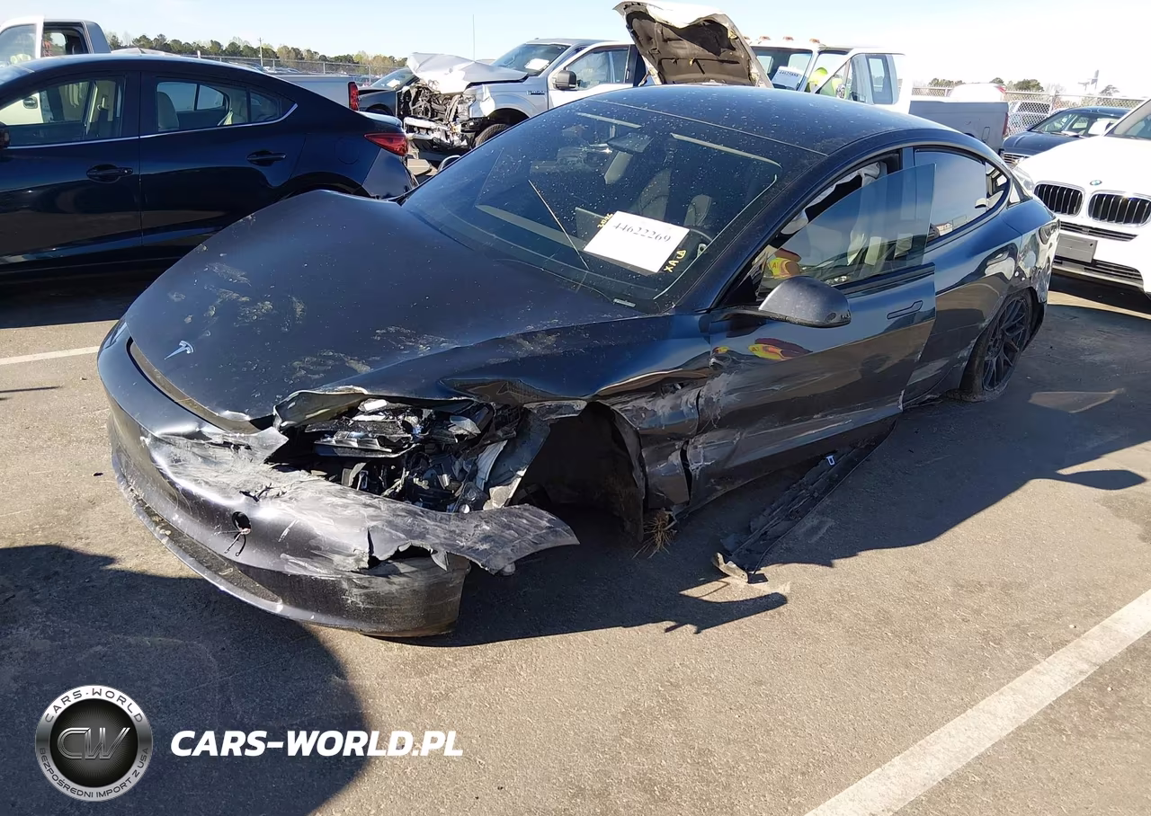 2024 Tesla Model 3 Long Range Dual Motor All-Wheel Drive-Rear-Wheel Drive VIN:5YJ3E1EA6RF736171 - 2