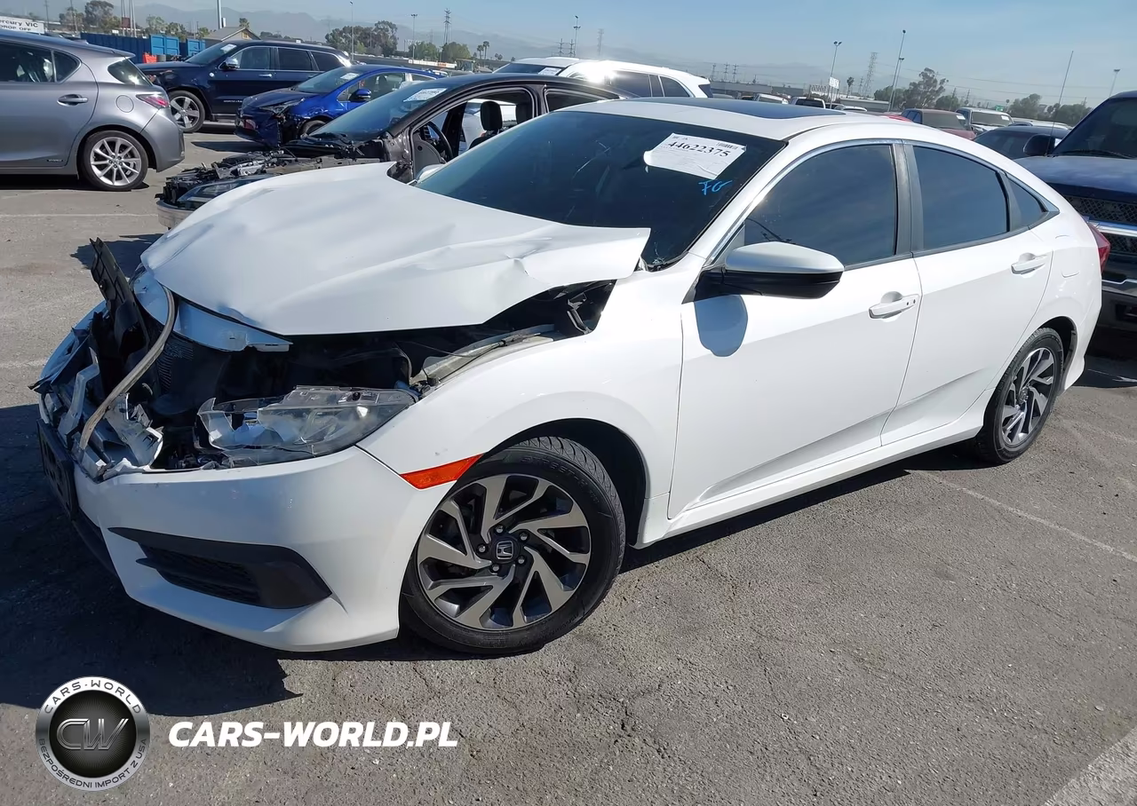2018 Honda Civic Ex VIN:2HGFC2F74JH577226 - 2