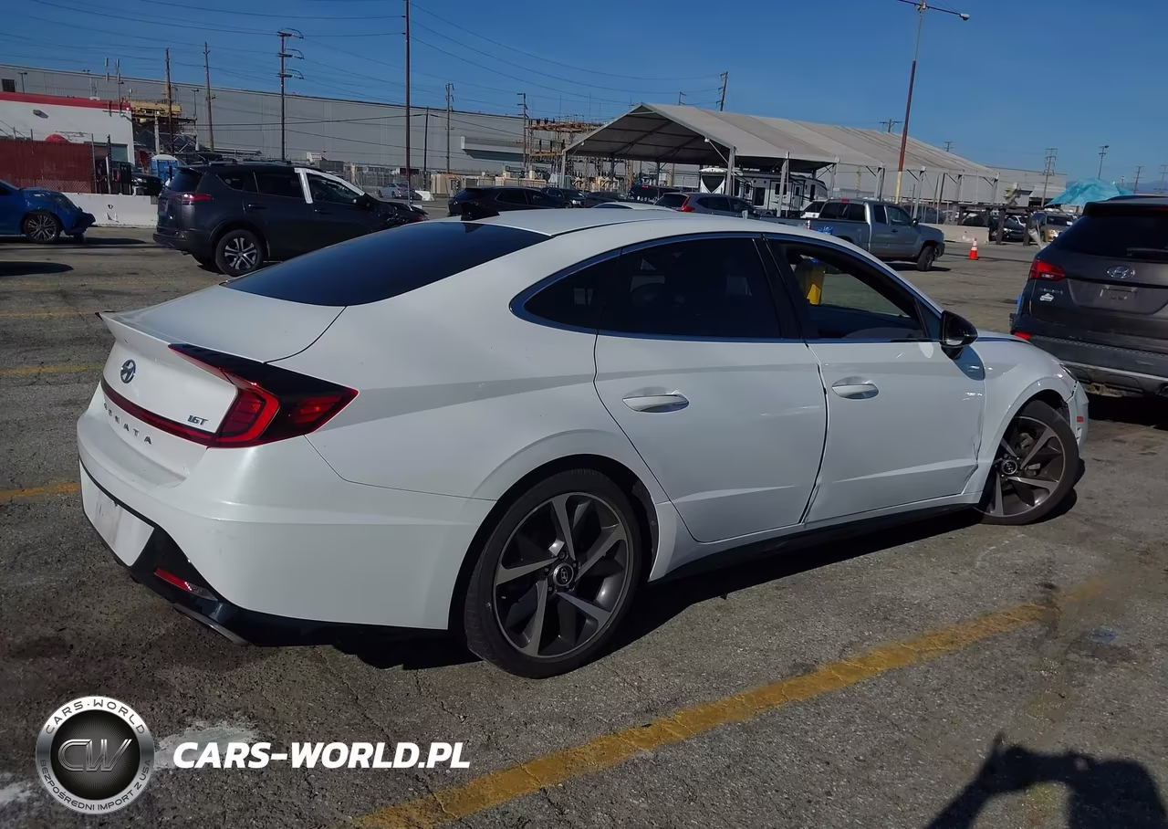 2021 Hyundai Sonata Sel Plus VIN:5NPEJ4J25MH111517 - 4