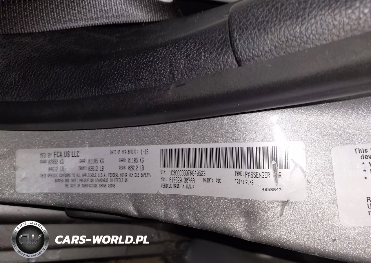 2015 Chrysler 200 S VIN:1C3CCCBB3FN649523 - 9