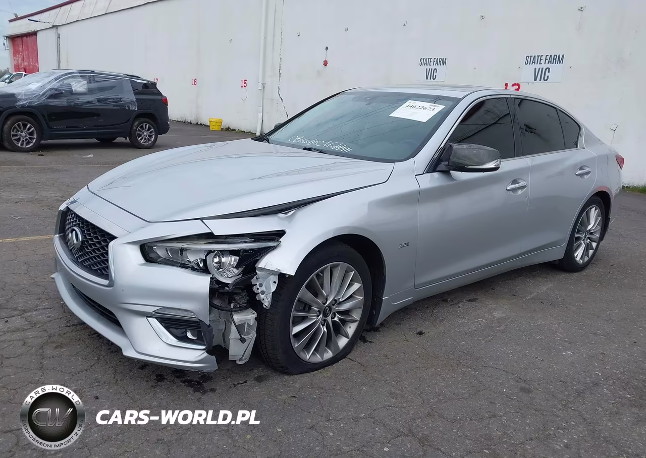 2018 Infiniti Q50 3.0T Luxe VIN:JN1EV7AR2JM431983 - 2