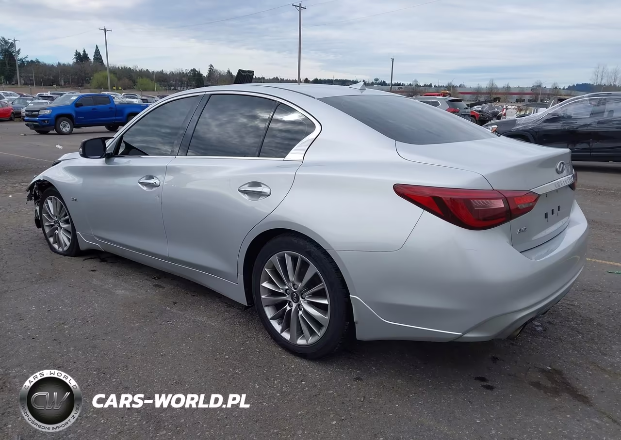 2018 Infiniti Q50 3.0T Luxe VIN:JN1EV7AR2JM431983 - 3