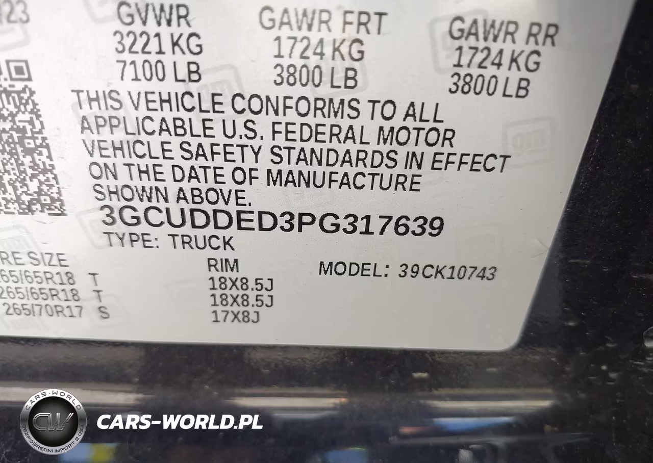 2023 Chevrolet Silverado 1500 4Wd Standard Bed Lt VIN:3GCUDDED3PG317639 - 9