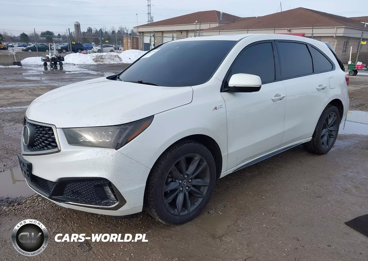 2019 Acura Mdx Tech A-Spec Pkgs VIN:5J8YD4H02KL009322 - 2
