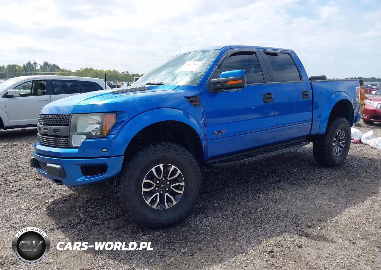 2012 Ford F-150 Svt Raptor VIN:1FTFW1R61CFA46556 - 2