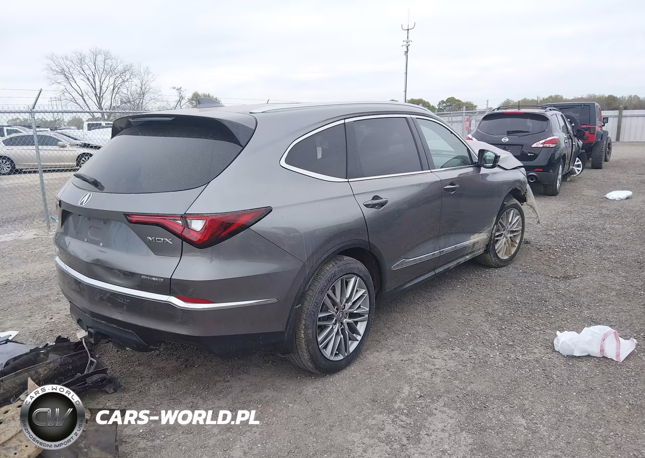2023 Acura Mdx Advance Package VIN:5J8YE1H86PL043577 - 4