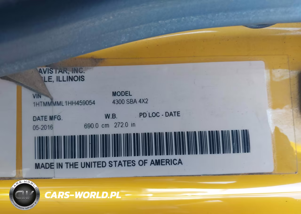 2017 International Durastar 4300 VIN:1HTMMMML1HH459054 - 8