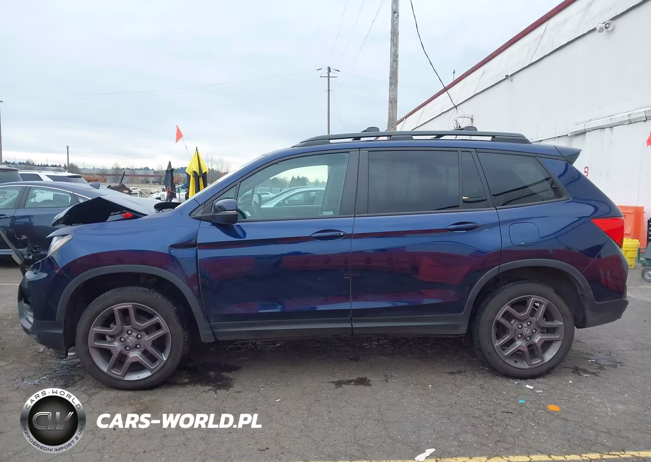 2022 Honda Passport Awd Ex-L VIN:5FNYF8H51NB002073 - 14