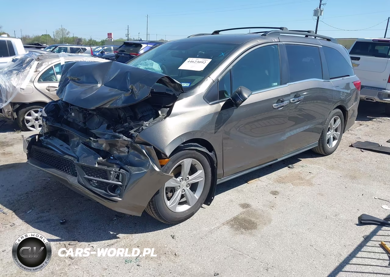 2018 Honda Odyssey Ex-L VIN:5FNRL6H75JB077226 - 2