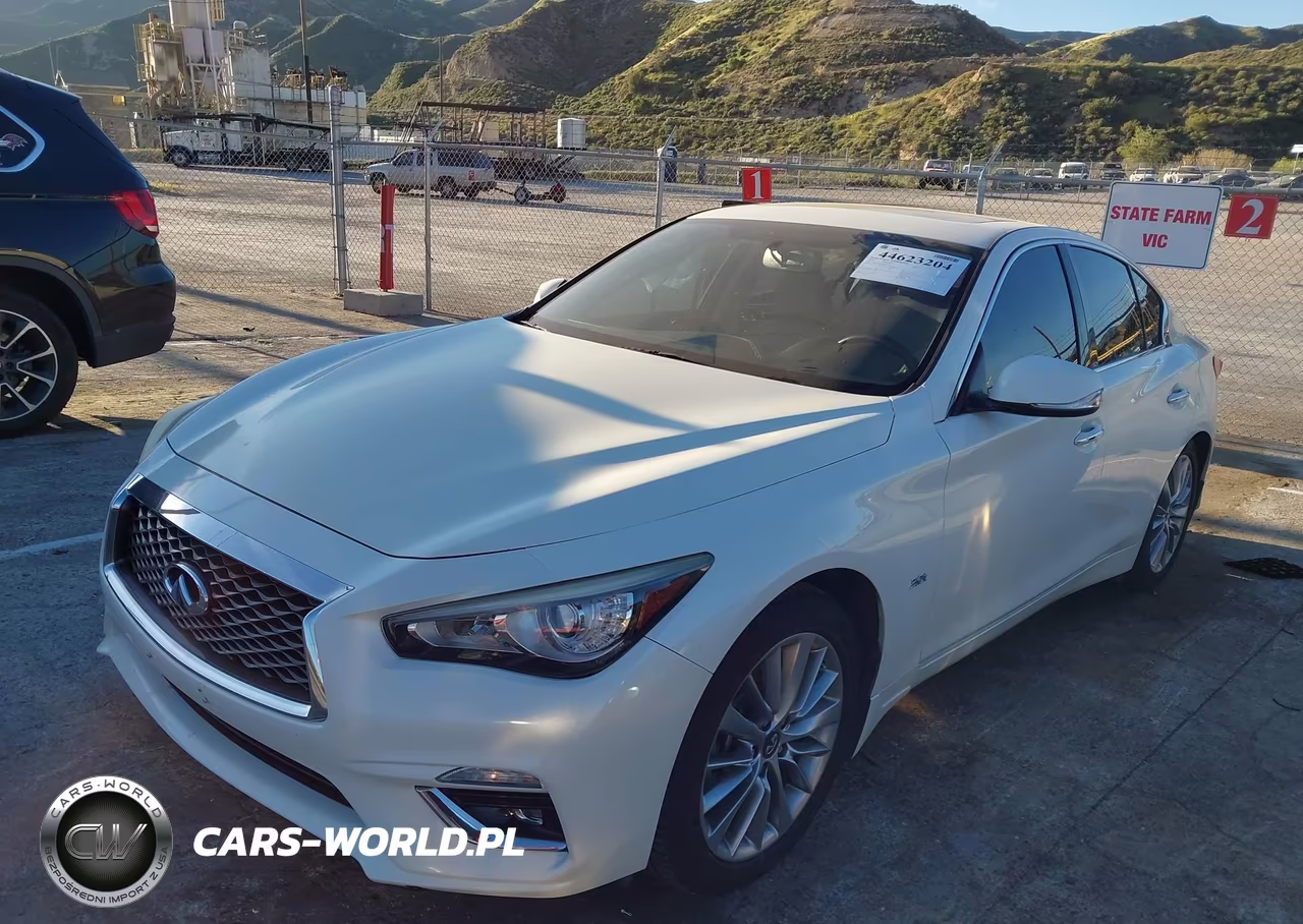 2018 Infiniti Q50 3.0T Luxe VIN:JN1EV7AP1JM363562 - 2