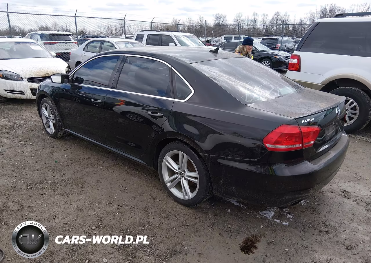 2014 Volkswagen Passat 1.8T Se VIN:1VWBS7A31EC069075 - 3