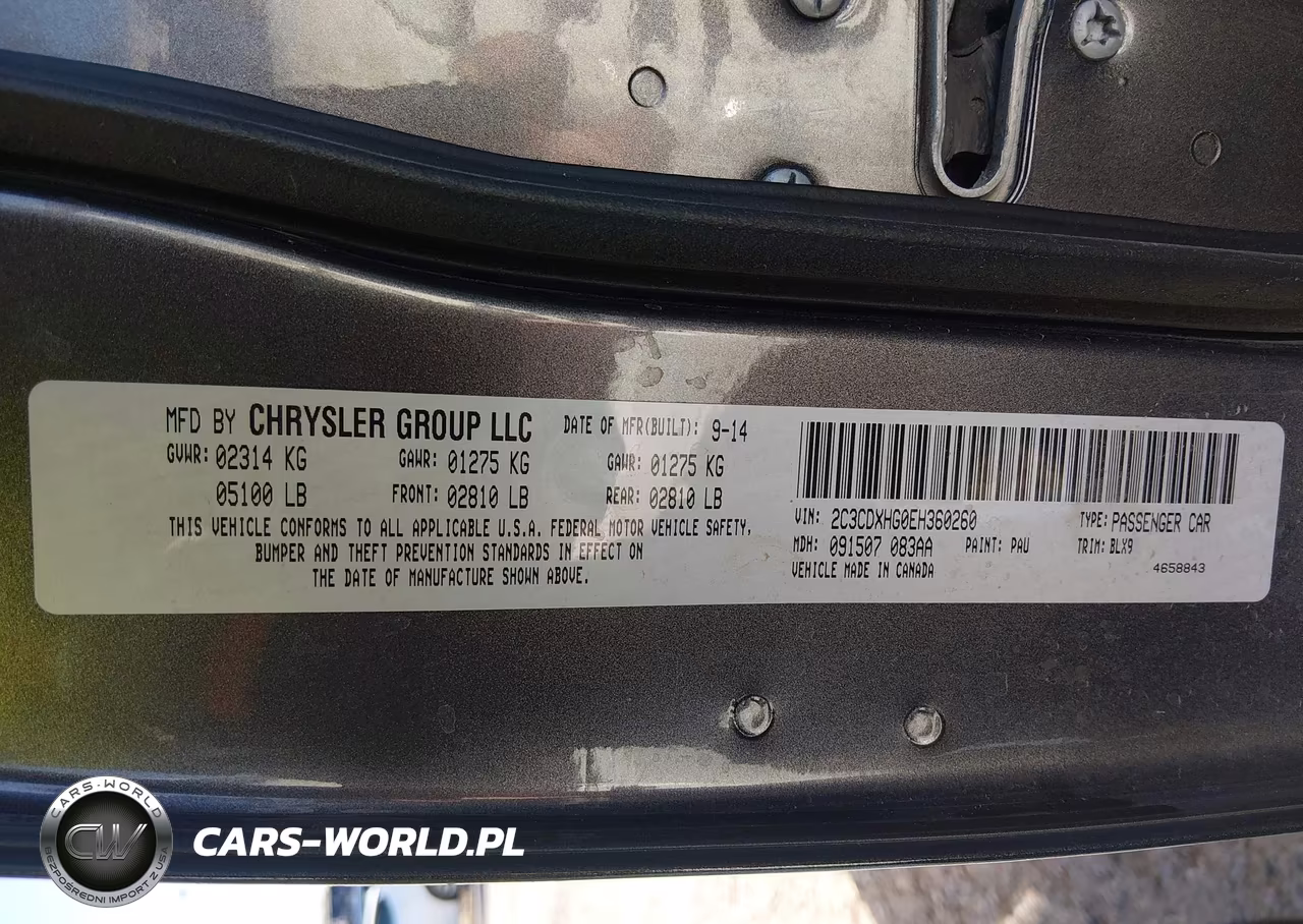 2014 Dodge Charger R-T VIN:2C3CDXCT4EH349766 - 9