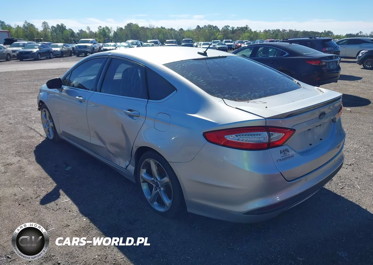 2014 Ford Fusion Se VIN:3FA6P0HDXER386162 - 3