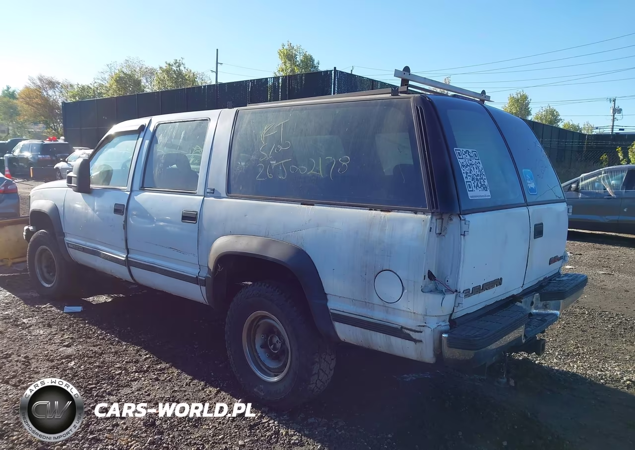 1996 GMC Suburban K2500 VIN:1GKGK26R6TJ751293 - 3