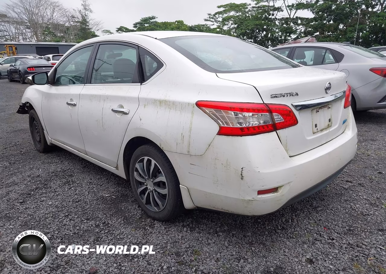 2014 Nissan Sentra Fe+ S-Fe+ Sv-S-Sl-Sr-Sv VIN:3N1AB7AP6EL630105 - 3
