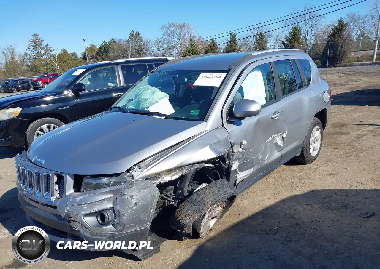 2017 Jeep Compass Latitude Fwd VIN:1C4NJCEA2HD117086 - 2