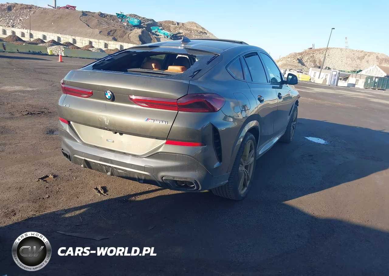 2023 BMW X6 M50I VIN:5UXCY8C03P9R79663 - 4