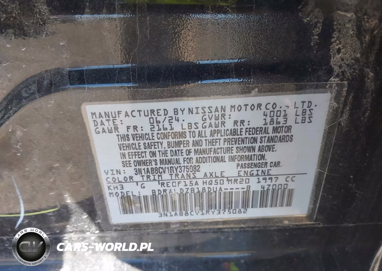2024 Nissan Sentra Sv Xtronic Cvt VIN:3N1AB8CV1RY375082 - 9