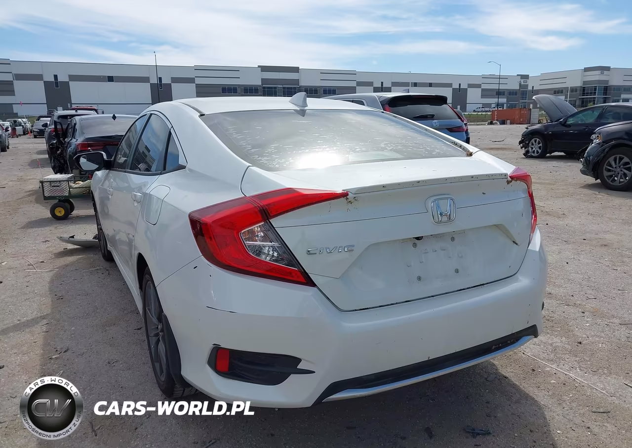 2020 Honda Civic Ex VIN:19XFC1F31LE019368 - 3