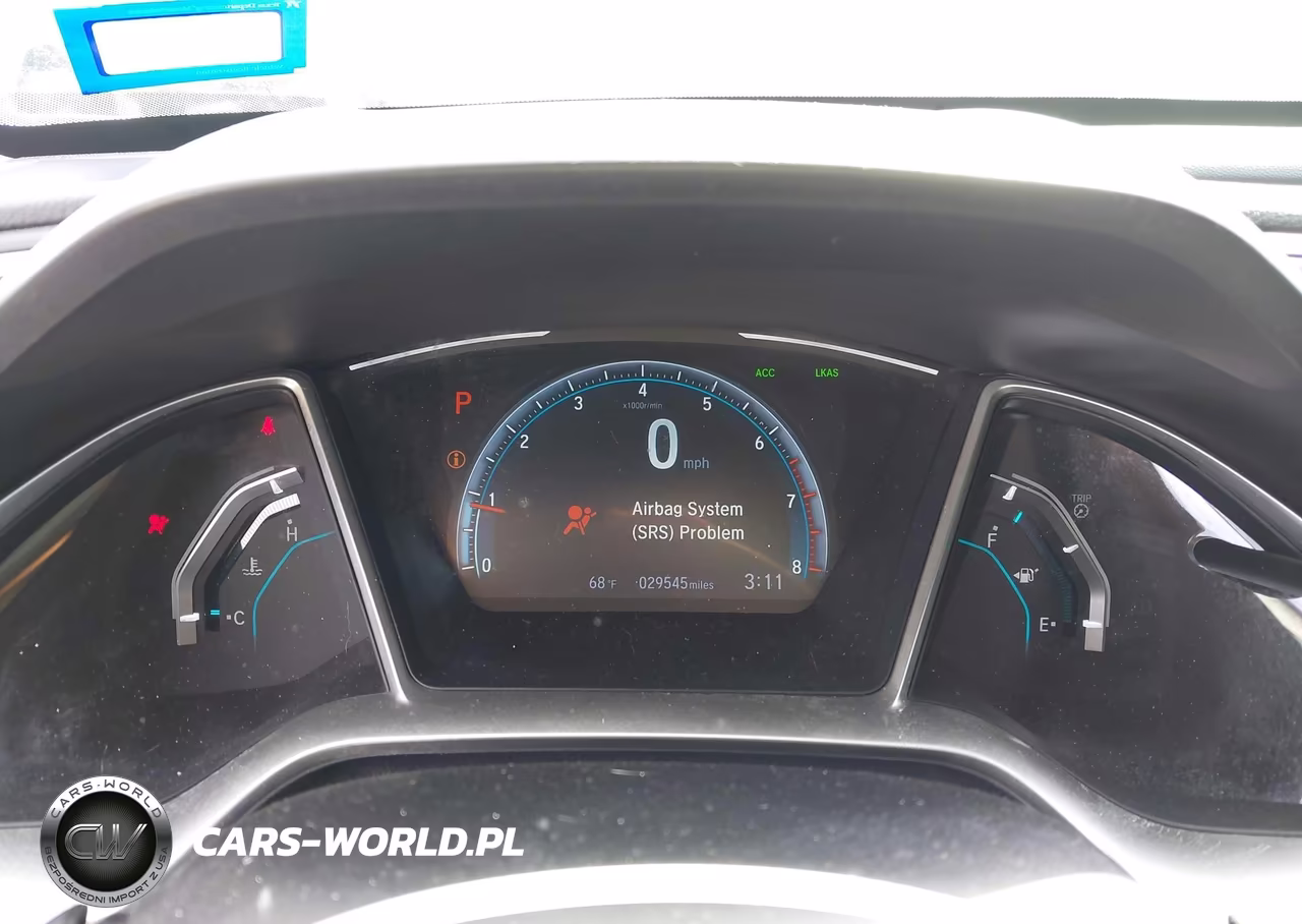 2020 Honda Civic Ex VIN:19XFC1F31LE019368 - 7