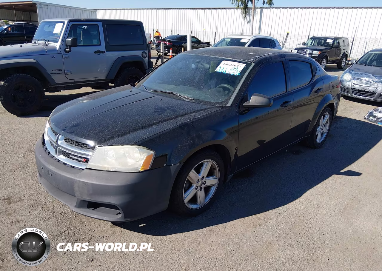 2013 Dodge Avenger Se VIN:1C3CDZAB4DN535495 - 2
