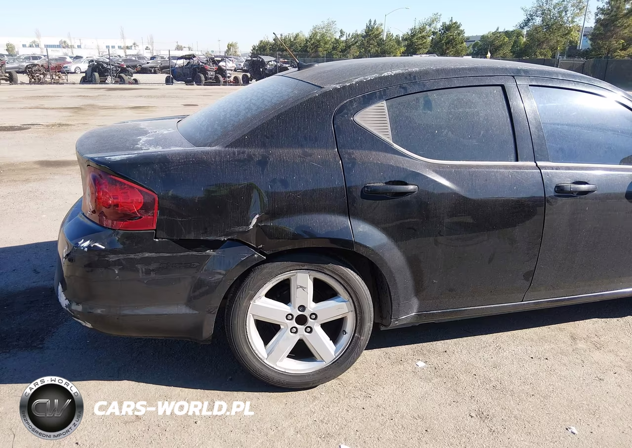 2013 Dodge Avenger Se VIN:1C3CDZAB4DN535495 - 6