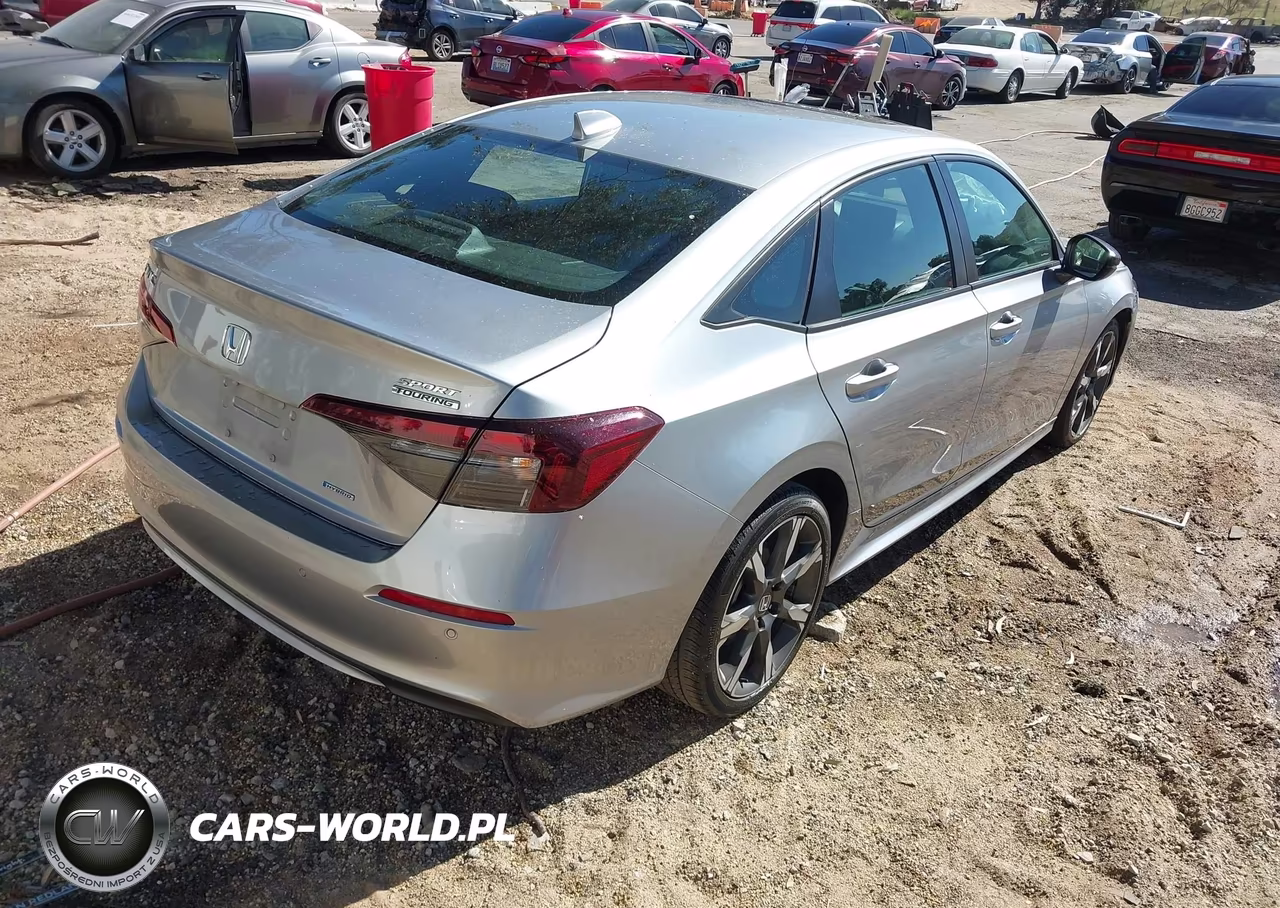 2025 Honda Civic Hybrid Sport-Sport Touring VIN:2HGFE4F82SH339245 - 4