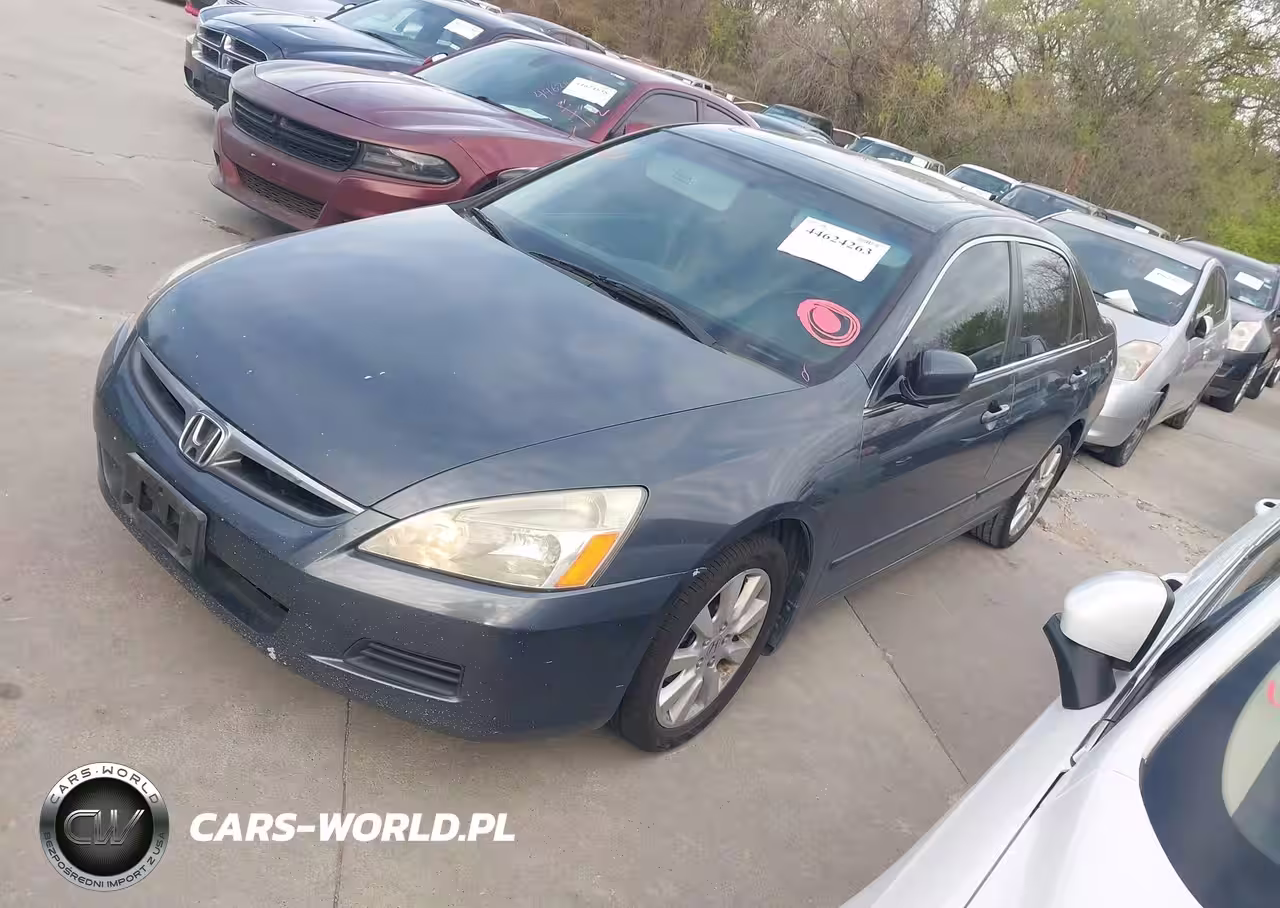 2007 Honda Accord 3.0 Ex VIN:1HGCM66557A015090 - 2