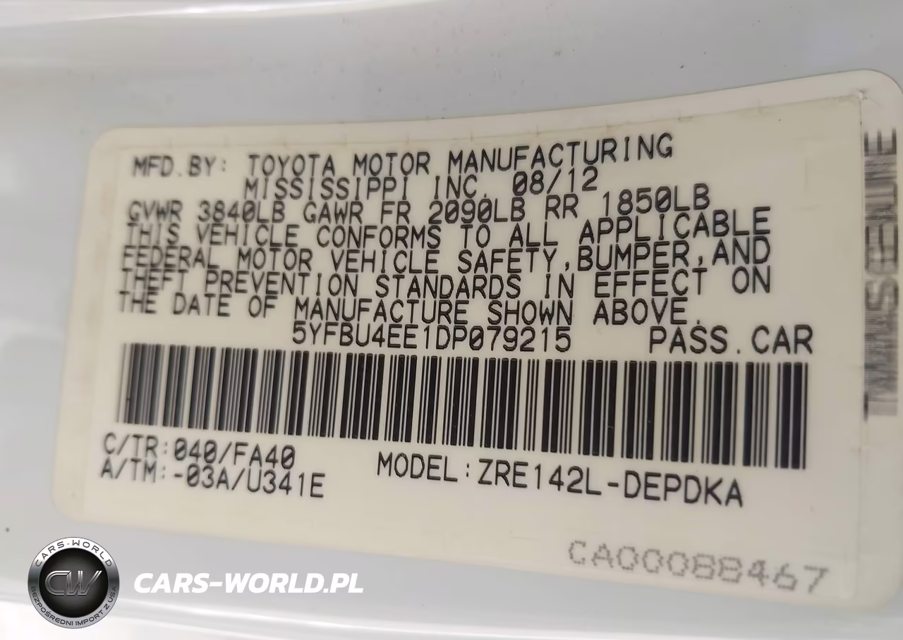2013 Toyota Corolla L VIN:5YFBU4EE1DP079215 - 9