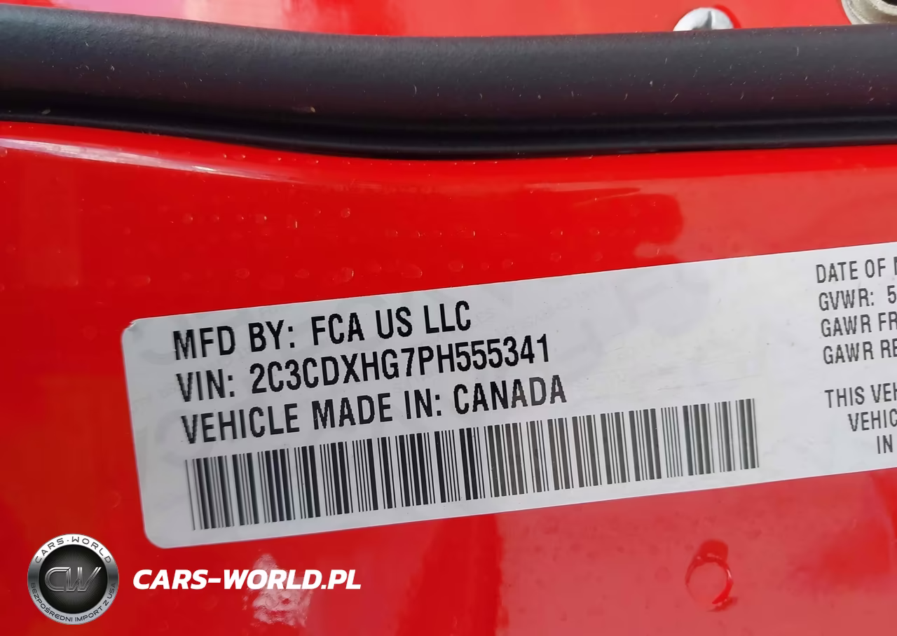 2023 Dodge Charger Gt VIN:2C3CDXHG7PH555341 - 9